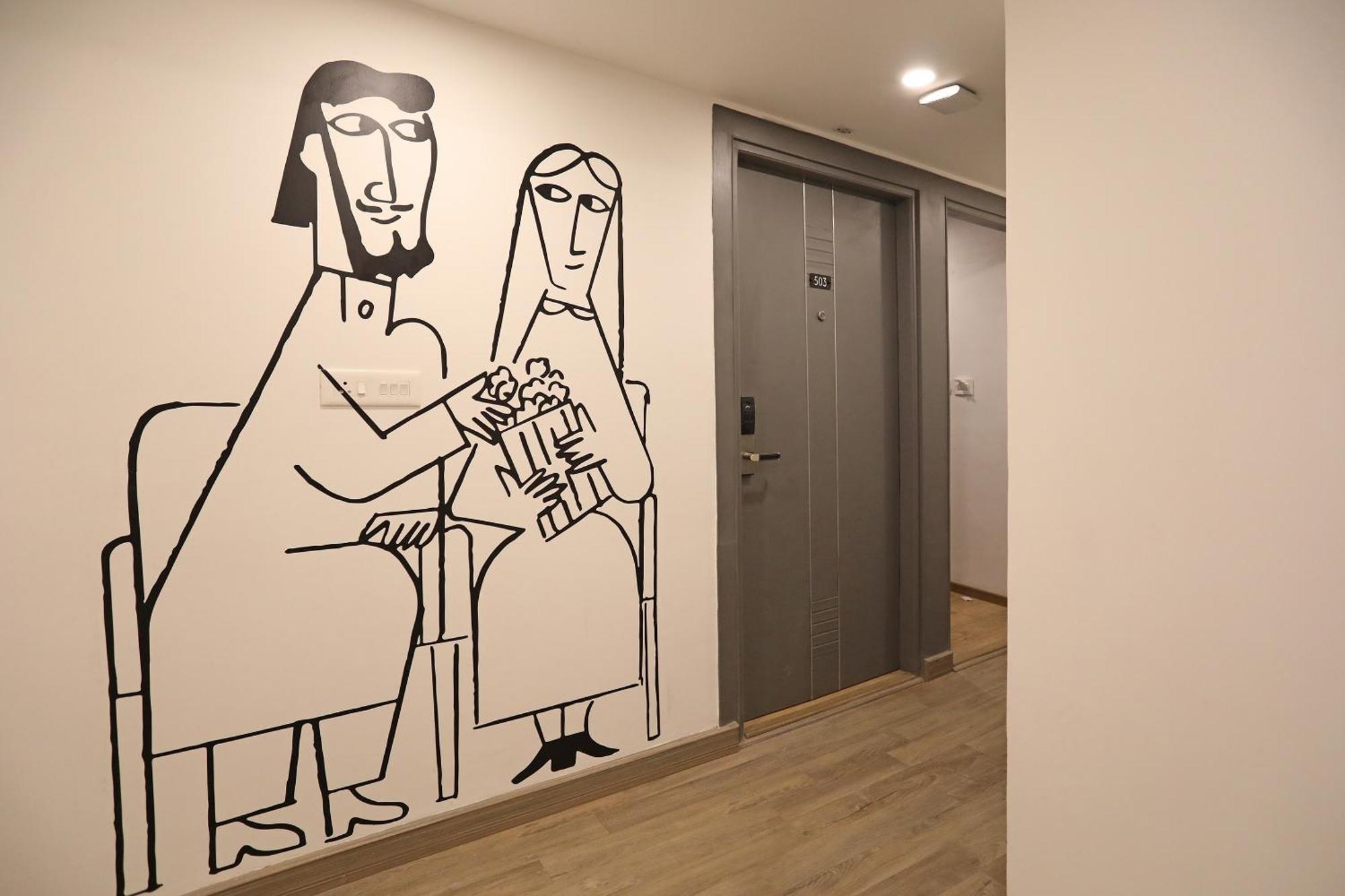 Townhouse Golden Frame Hotel Ghaziabad Eksteriør billede